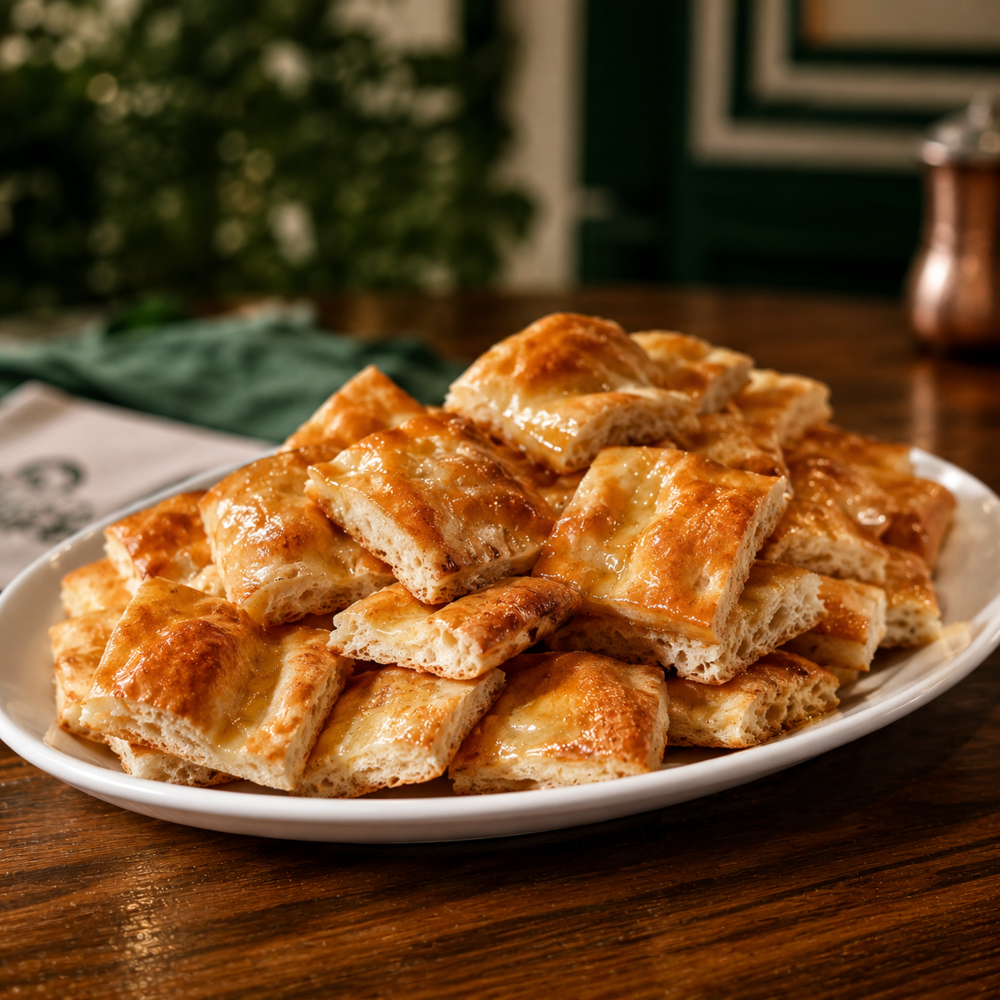 Tereyağlı Pide Lokmaları