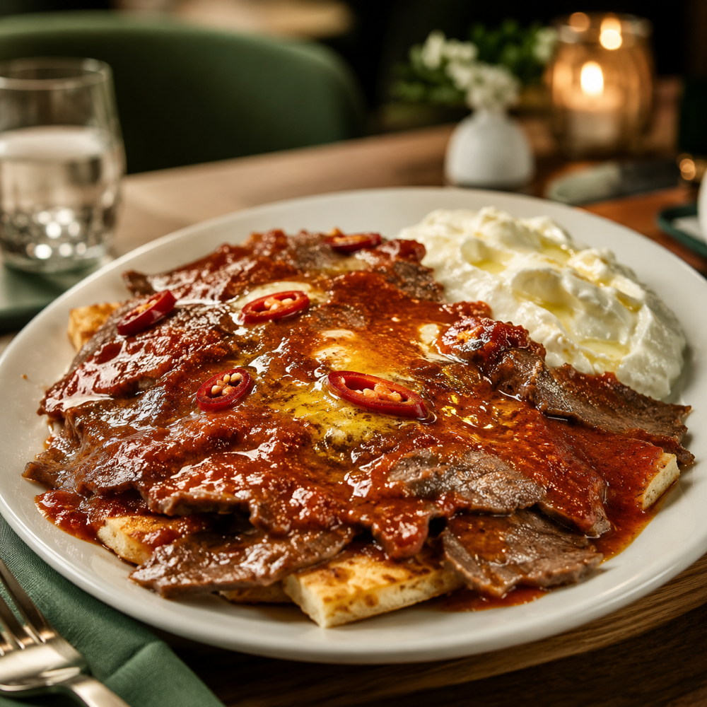 Acılı Tereyağlı İskender
