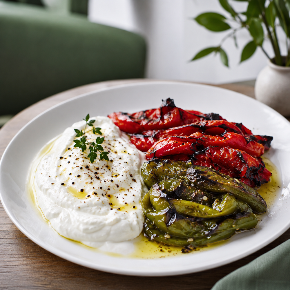 Köz Biber & Yoğurt Tabağı